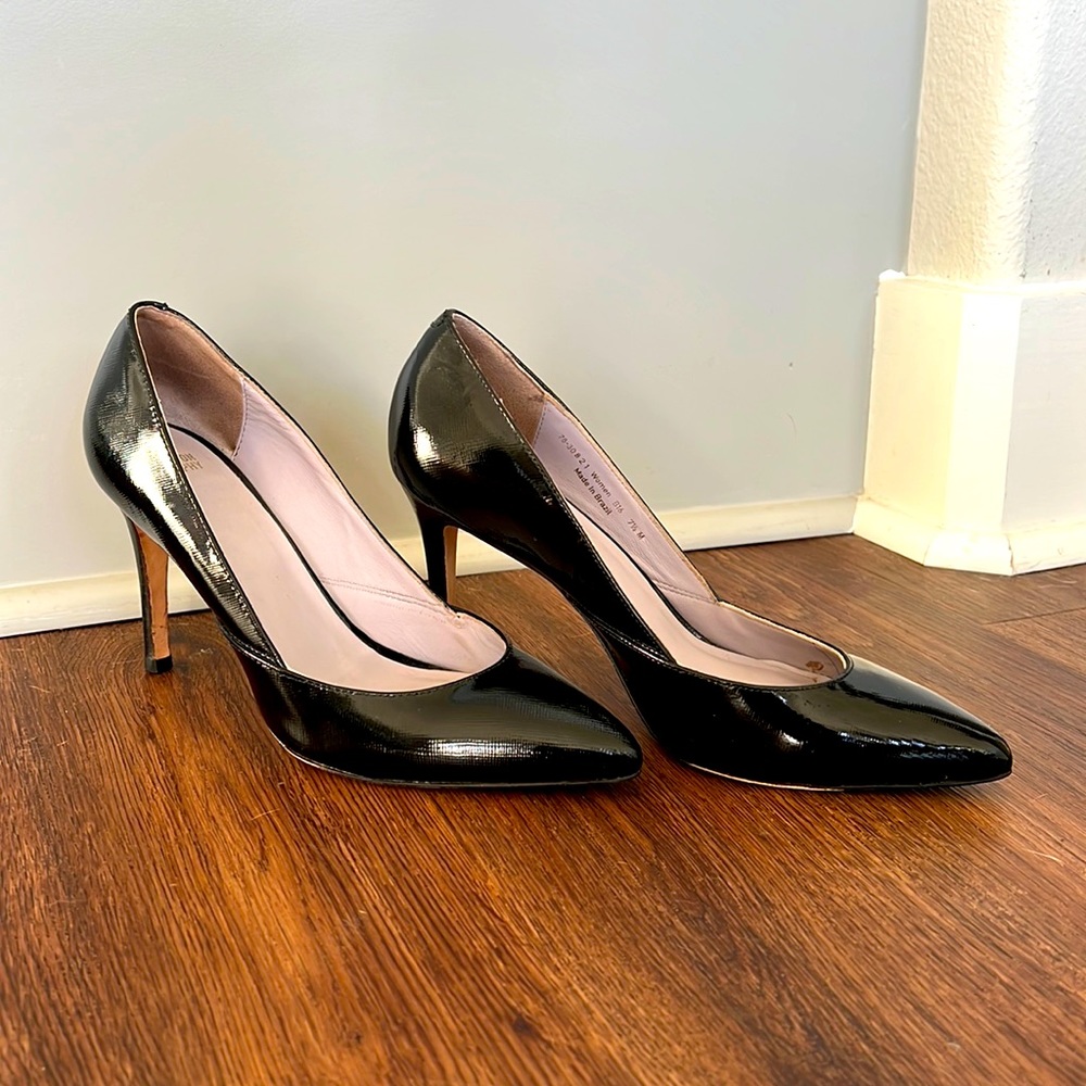 Black Patent Leather Johnston & Murphy Heels